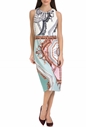 TED BAKER-Μίντι φόρεμα με μοτίβο TED BAKER ORLLA VERSAILLES 